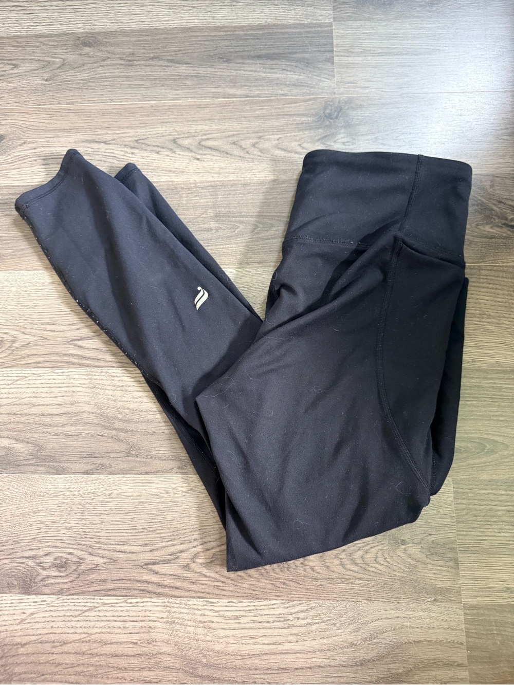 Fabletics Black Girls' High-Rise Performance Leggings